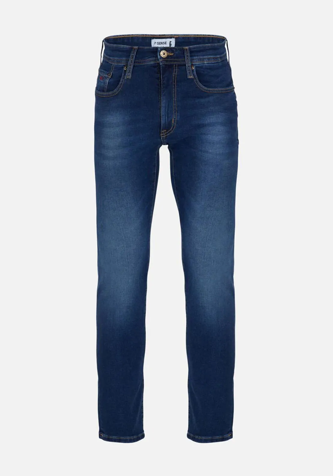 6th Sense Nevada Straight Leg Jeans, Wash 7