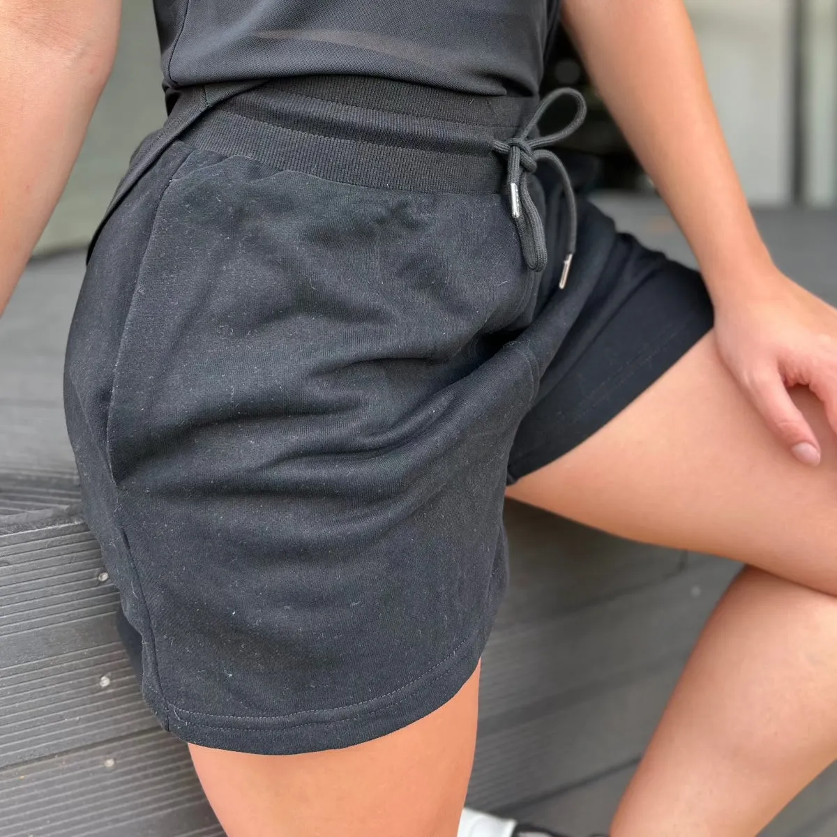 Active-Ease Sweatshorts | Black
