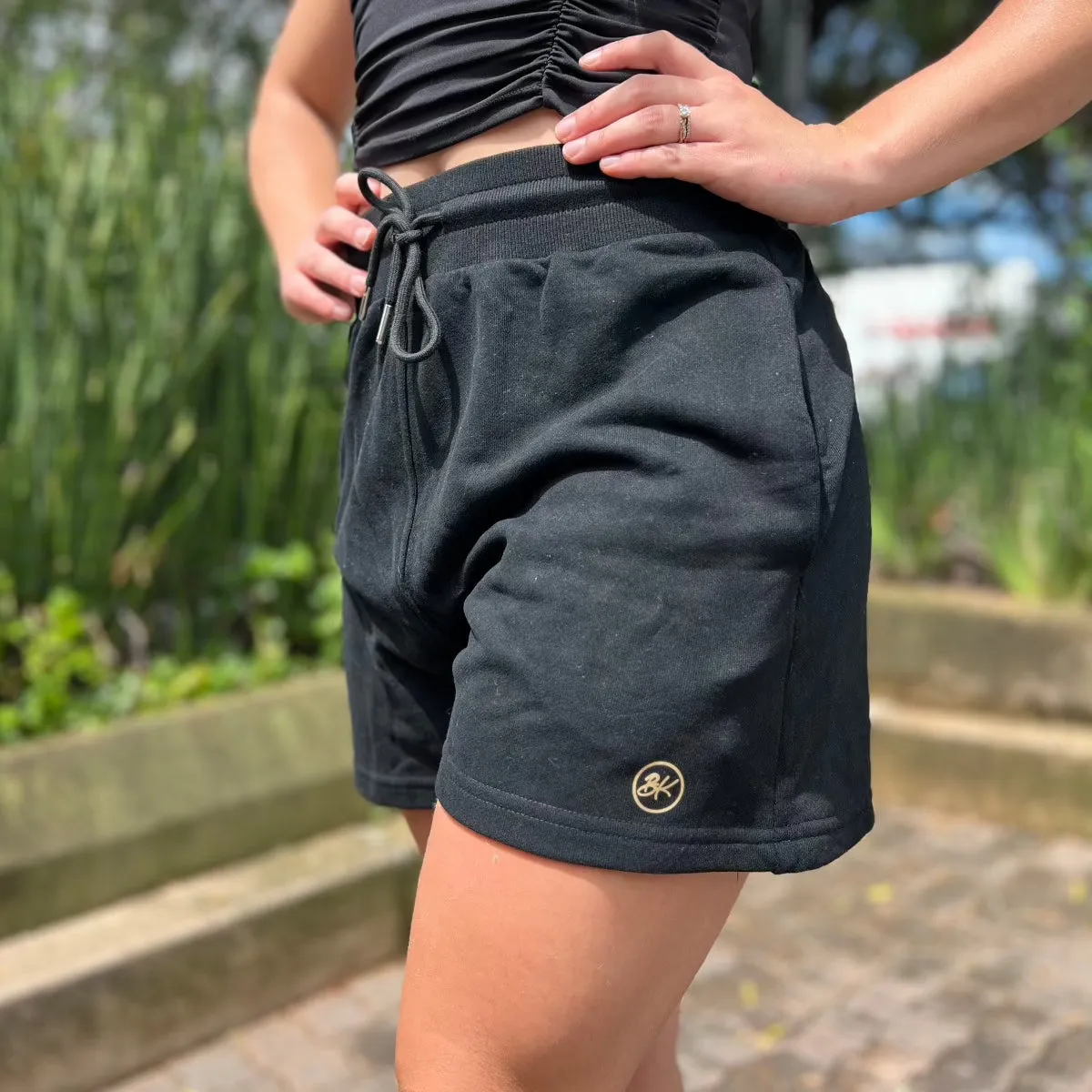Active-Ease Sweatshorts | Black