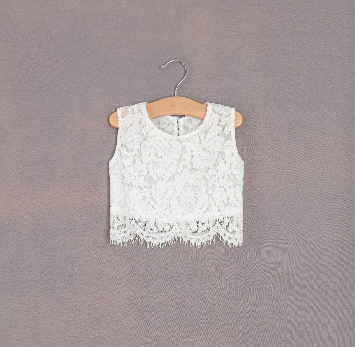 Baby Ophelia Couture Set - Ivory White