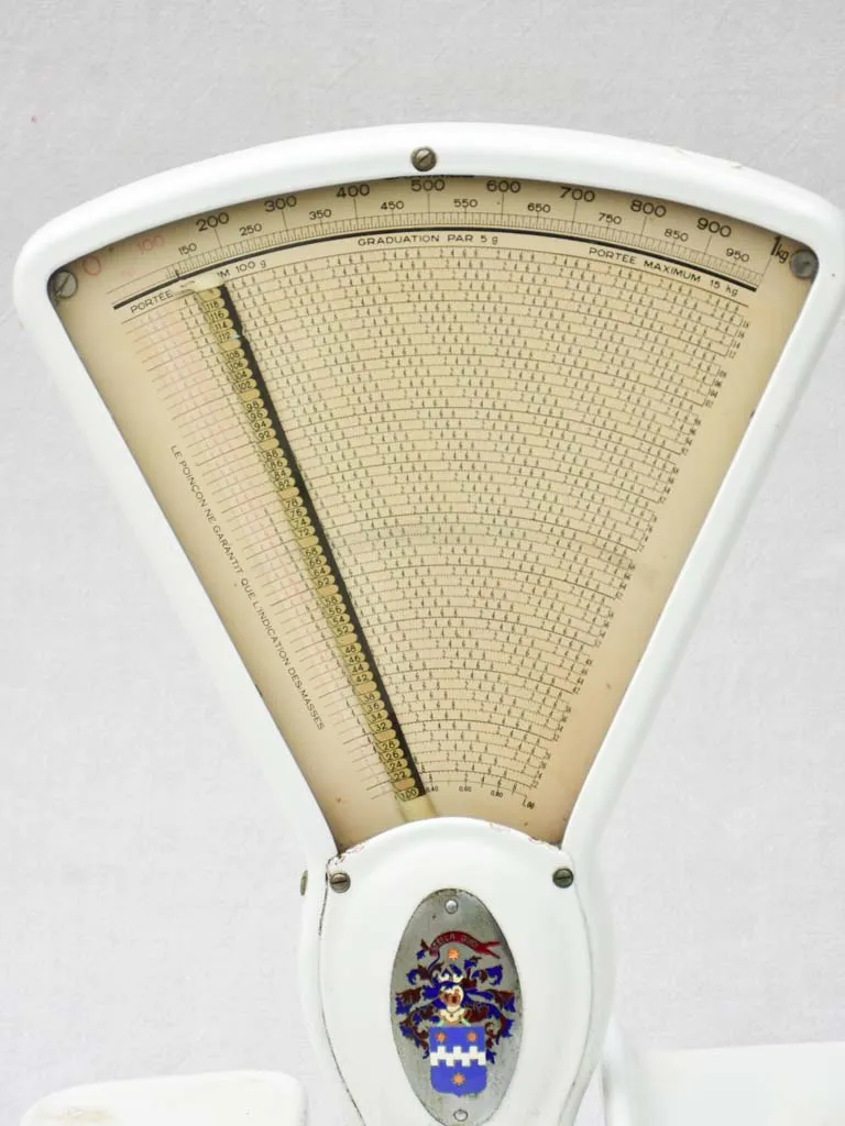 Berkel shop scales from the 1950's - white