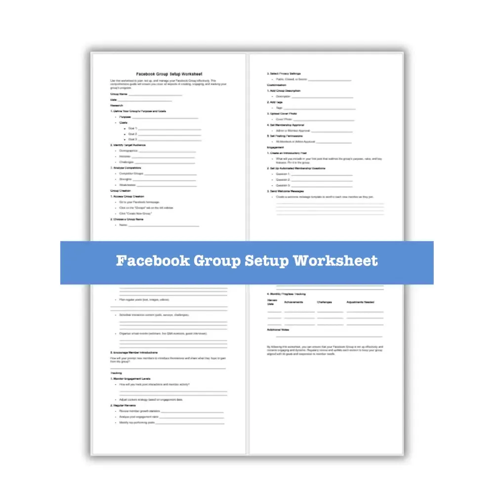 Building Your Dynamic Community with Facebook Groups Guide   Templates