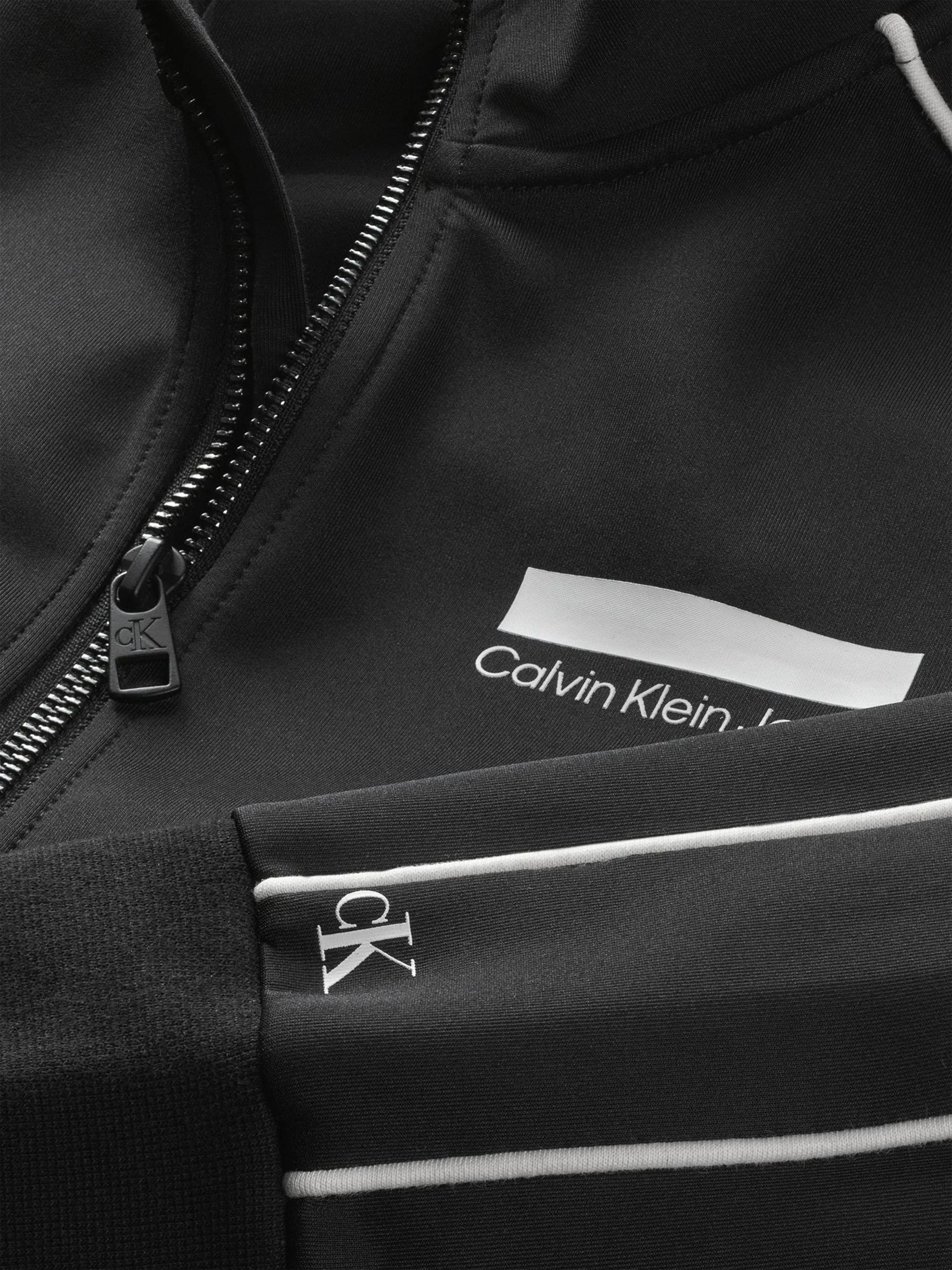 Calvin Klein Boys Zip Up Logo Tracksuit