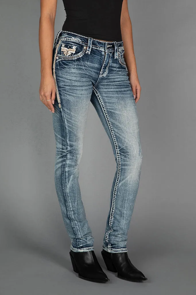 EDALINE STRAIGHT JEANS