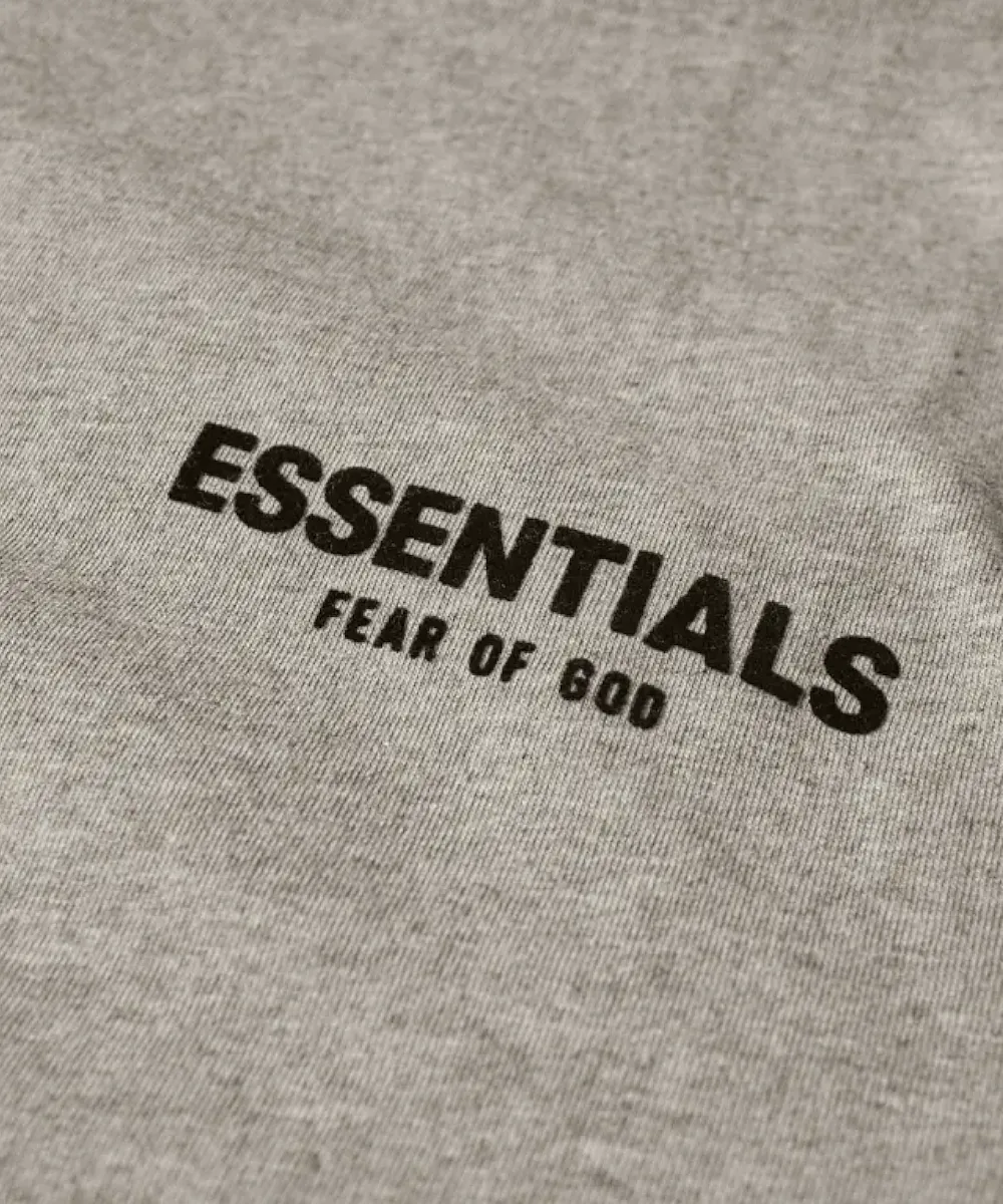 Fear Of God ESSENTIALS Long Sleeve Tee (Dark Oatmeal)