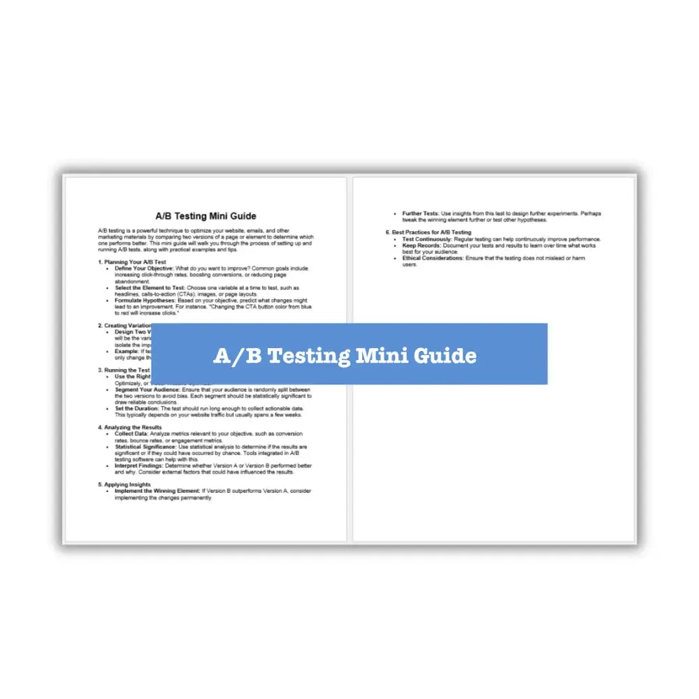 Mastering Sales Funnels & Copywriting Guide   Templates