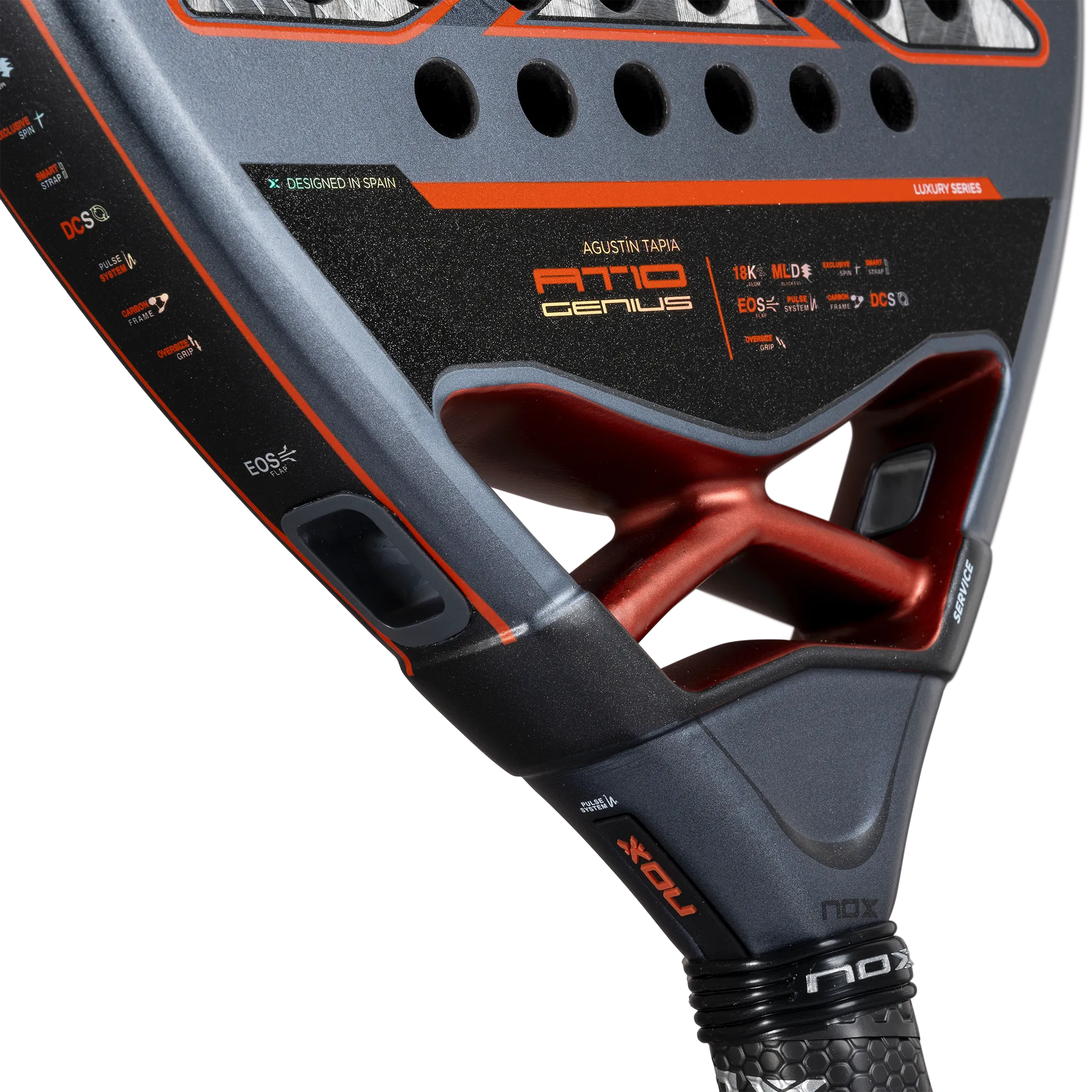 Nox AT10 Genius 18k Alum Agustin Tapia Padel Racket 2025