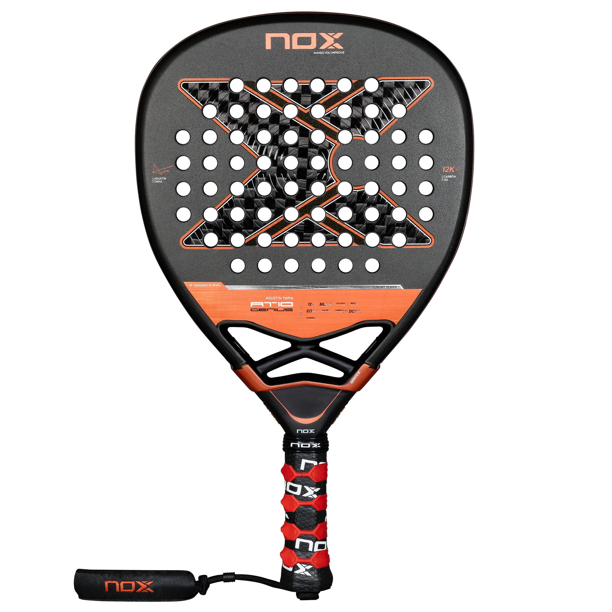 Nox AT10 Genius Attack 12k Agustin Tapia Padel Racket 2025