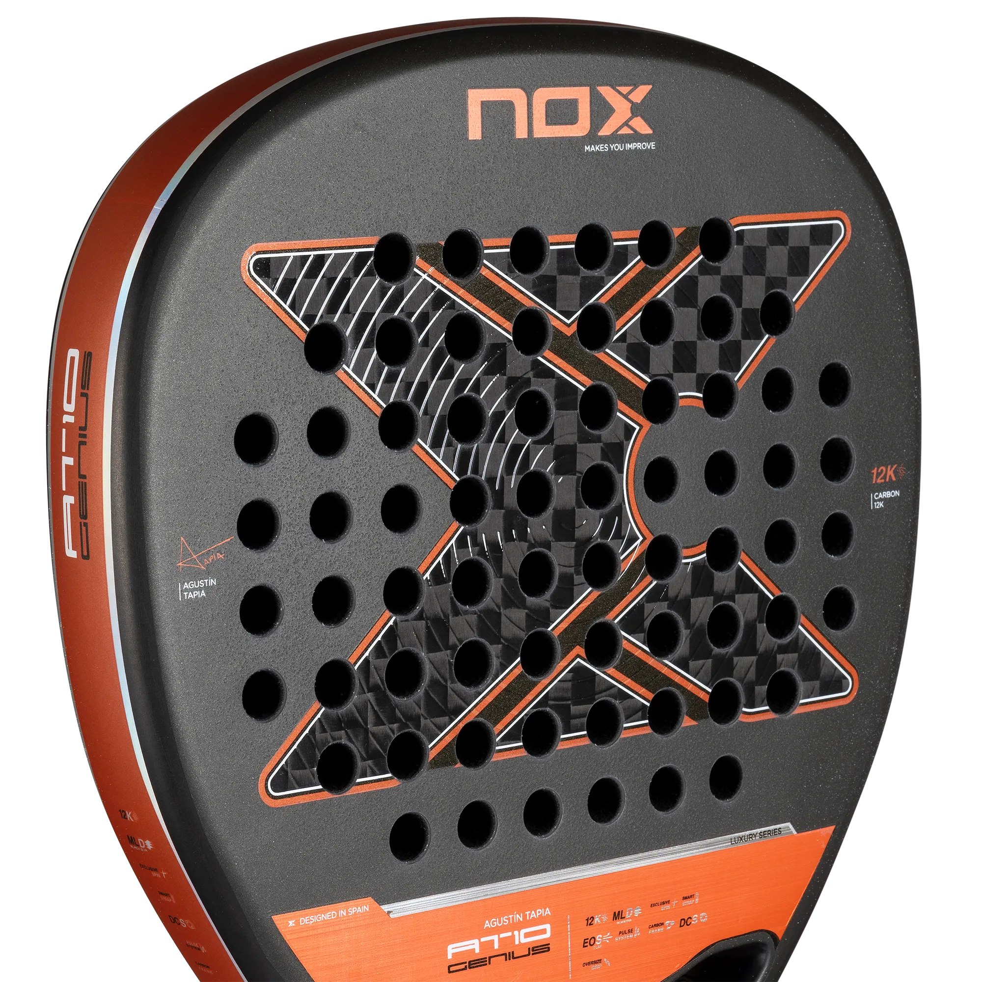 Nox AT10 Genius Attack 12k Agustin Tapia Padel Racket 2025