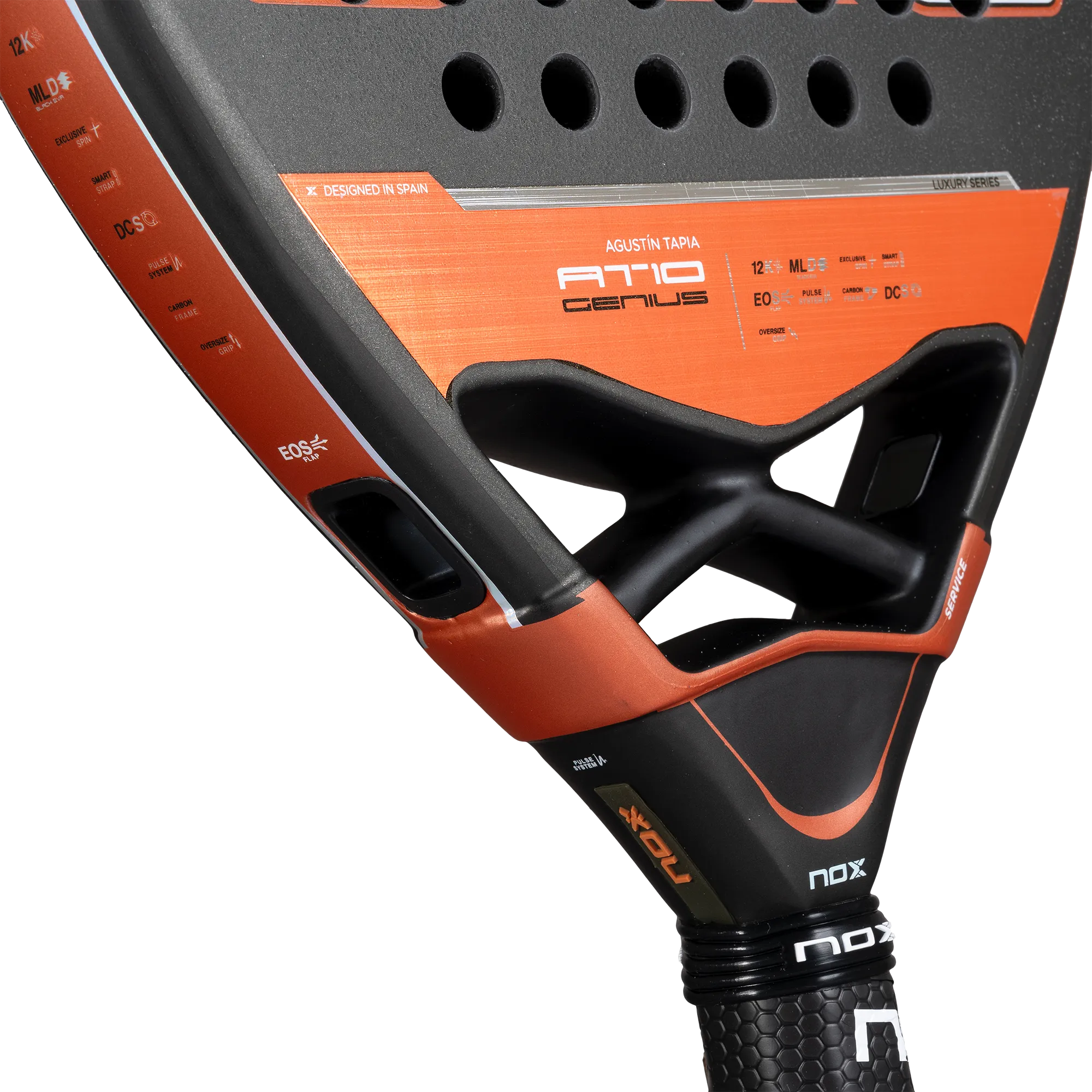 Nox AT10 Genius Attack 12k Agustin Tapia Padel Racket 2025