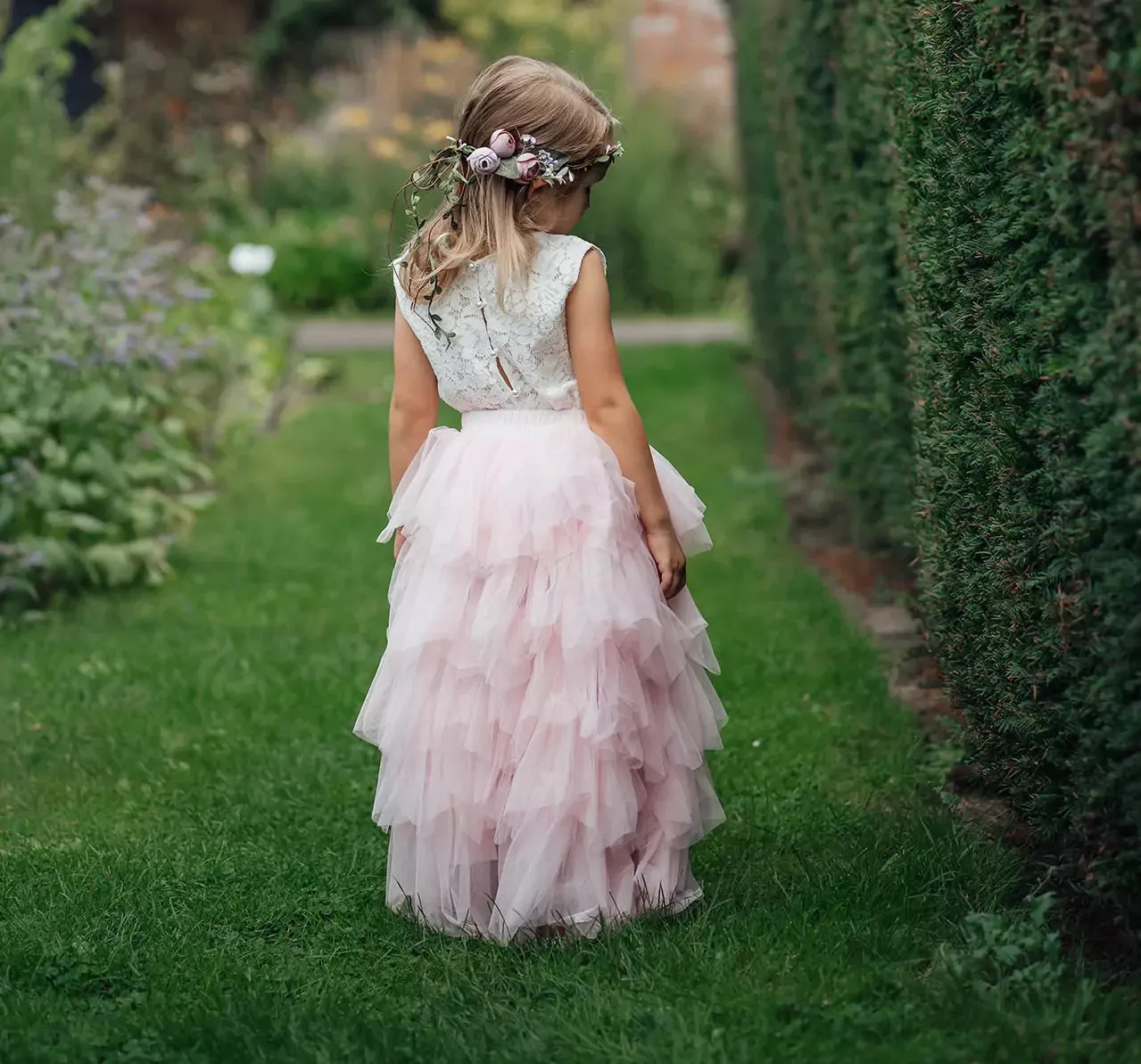 Ophelia Couture Set - Baby Pink