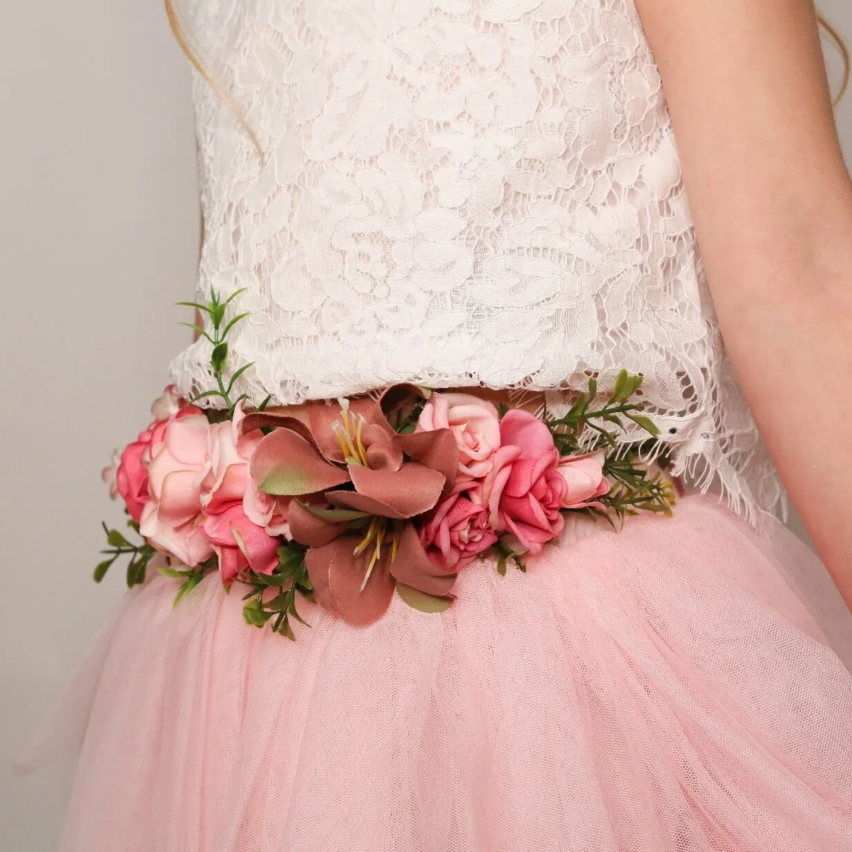 Ophelia Couture Set - Baby Pink