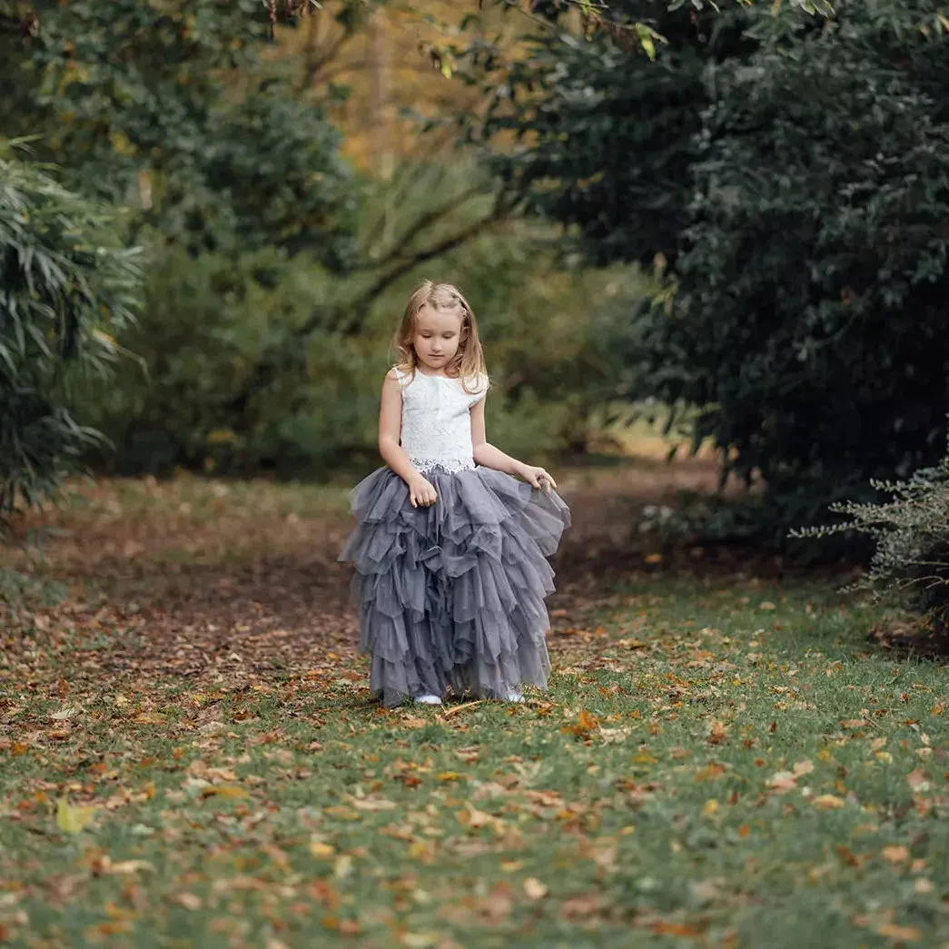 Ophelia Couture Set - Slate Grey