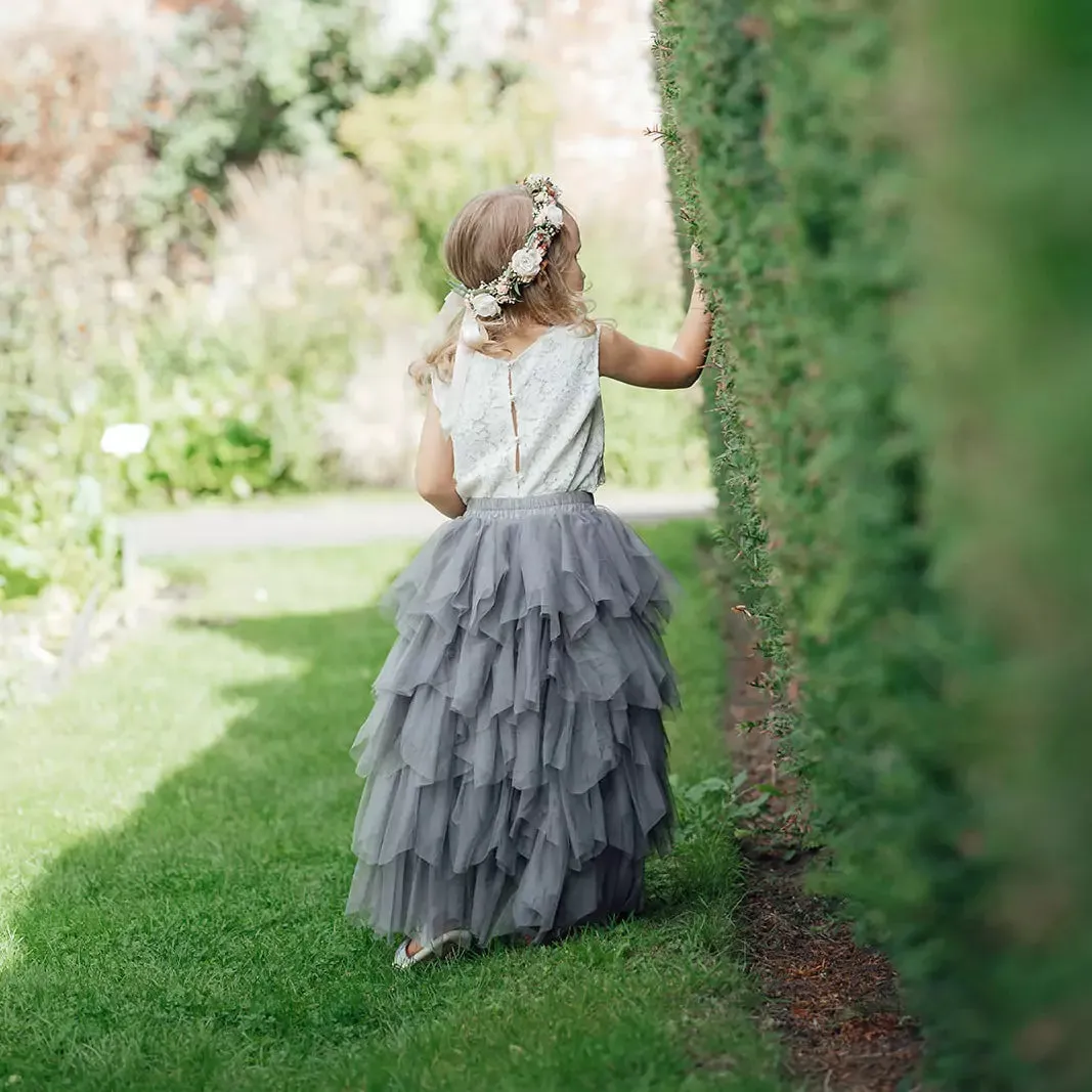 Ophelia Couture Set - Slate Grey