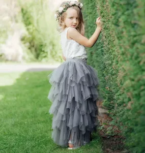 Ophelia Couture Set - Slate Grey