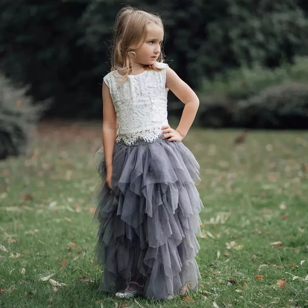Ophelia Couture Set - Slate Grey