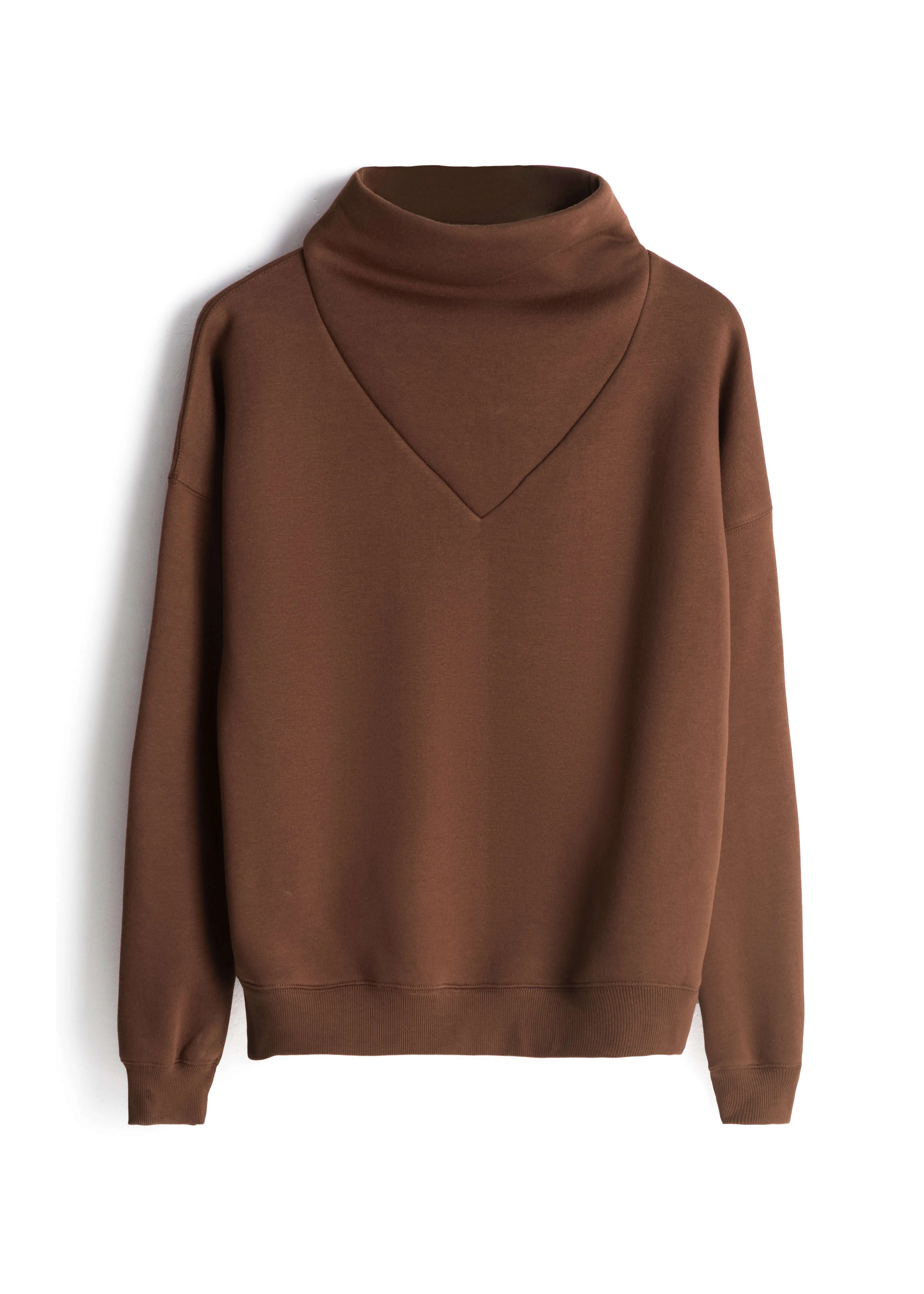 OVERSIZE COWL NECK SWEATSHIRT SET