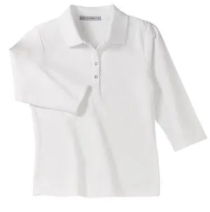 Port Authority - Ladies 3/4 Sleeve 2-Snap Sport Shirt.  L462