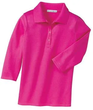 Port Authority - Ladies 3/4 Sleeve 2-Snap Sport Shirt.  L462