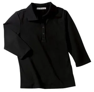 Port Authority - Ladies 3/4 Sleeve 2-Snap Sport Shirt.  L462