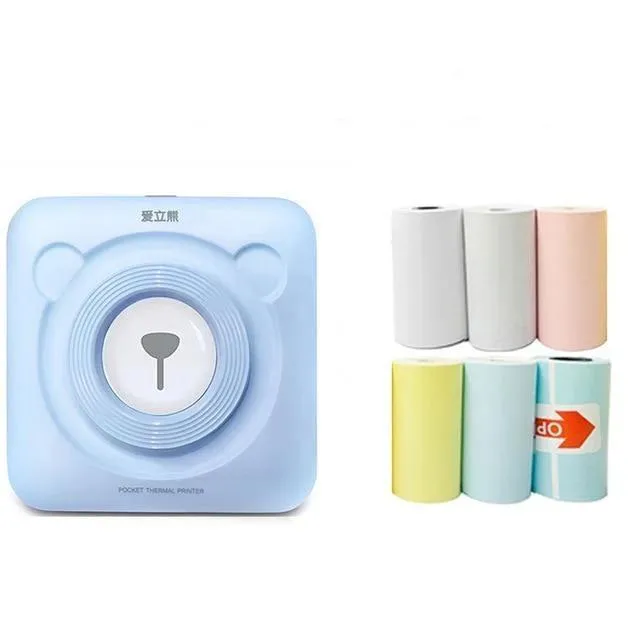 Portable Printer Photo Bluetooth