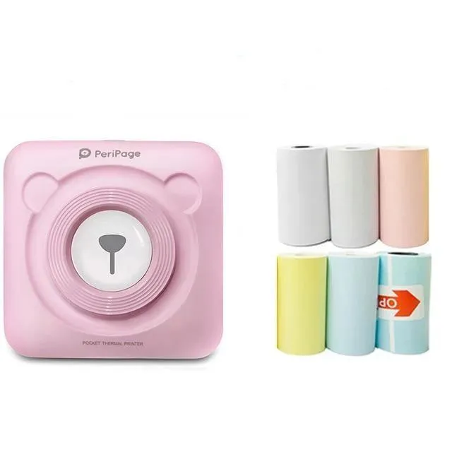 Portable Printer Photo Bluetooth
