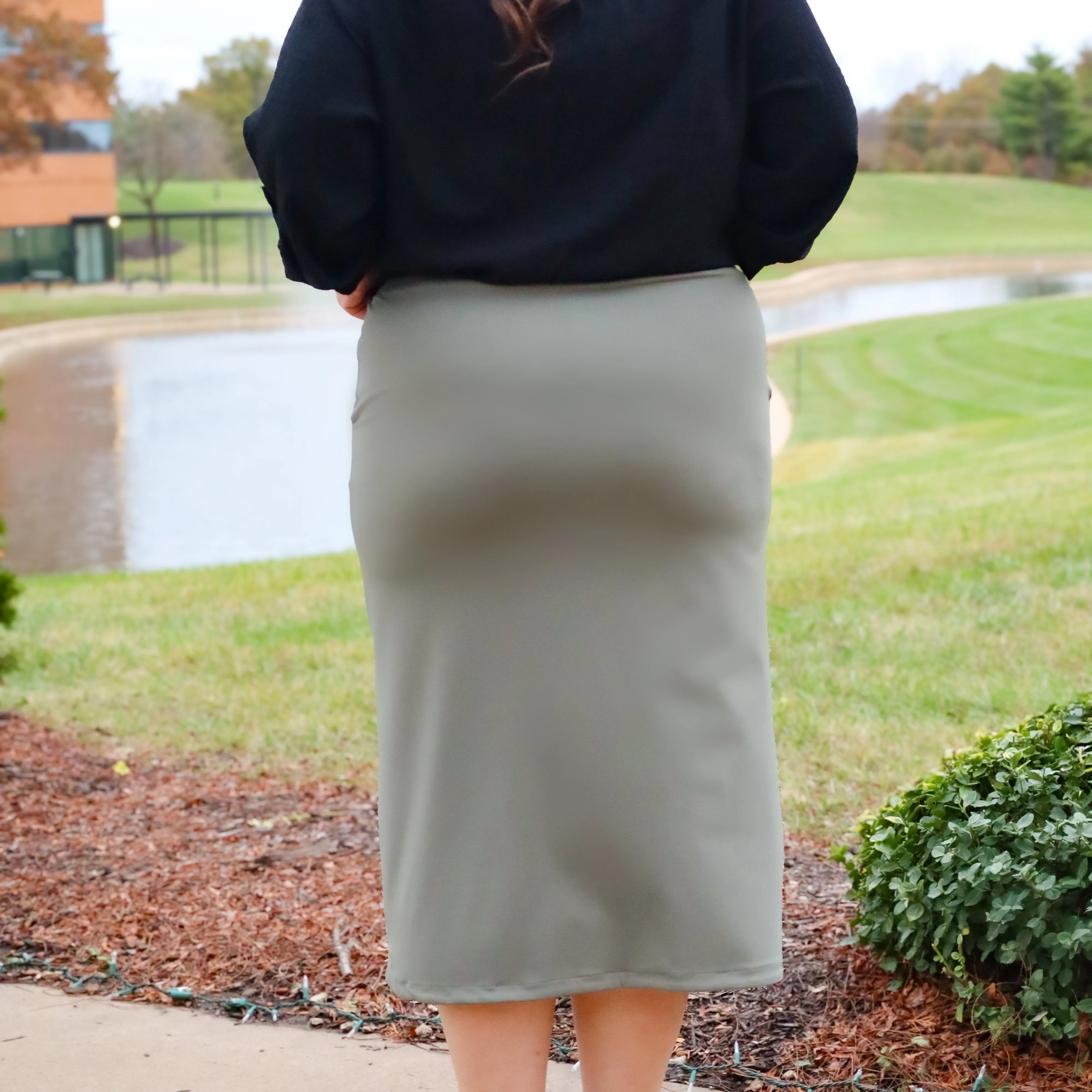 Sage Green Midi