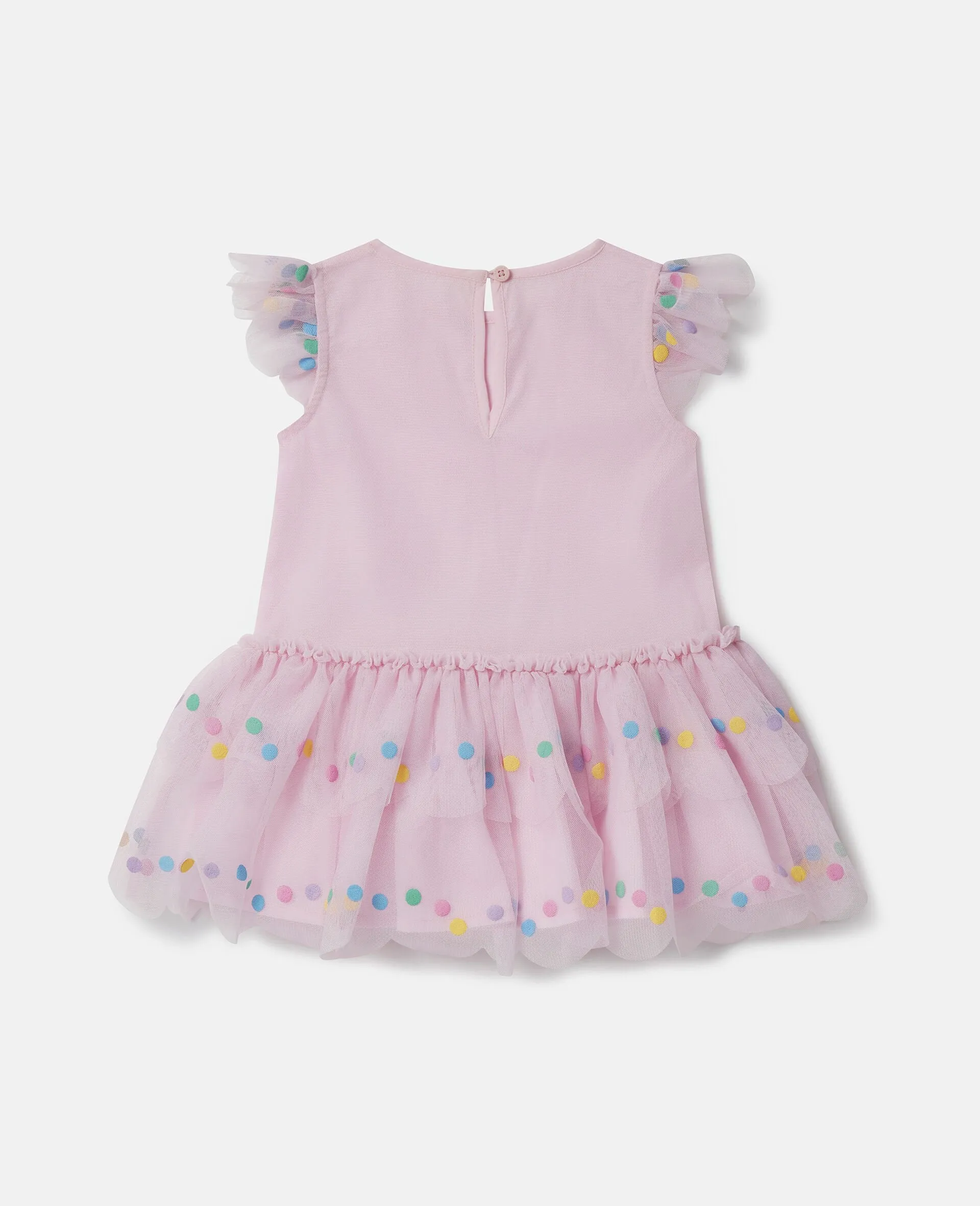 Sleeveless Tulle Confetti Dot Dress - Stella McCartney SS24