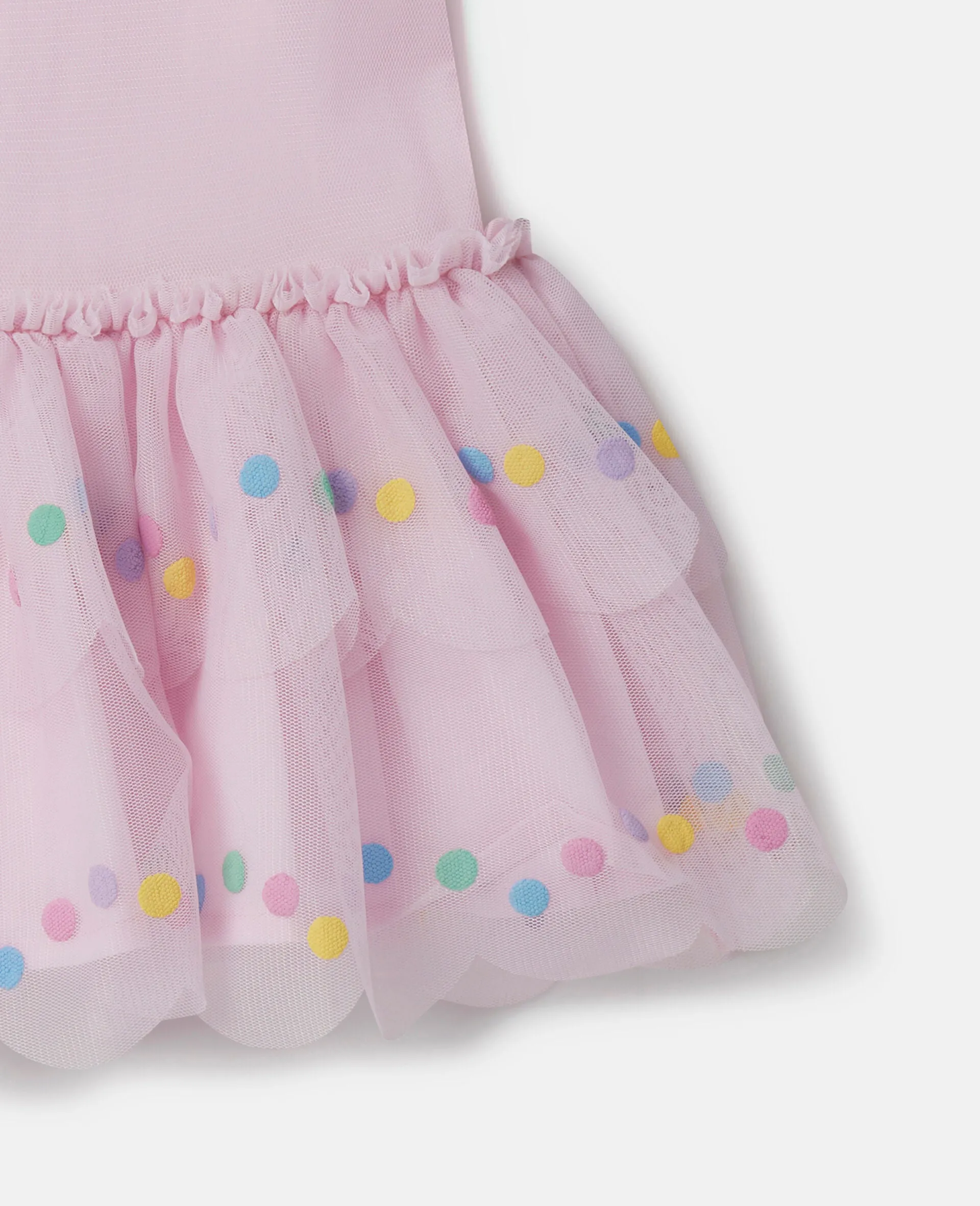 Sleeveless Tulle Confetti Dot Dress - Stella McCartney SS24