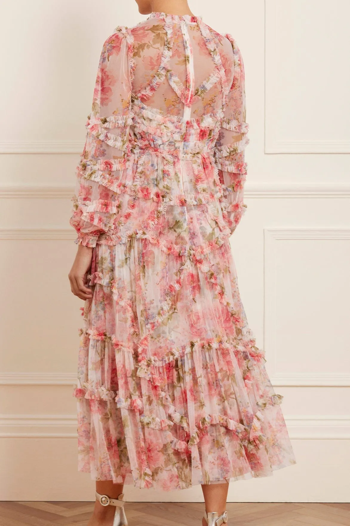 Summer Song Diamond Ruffle Ballerina Dress