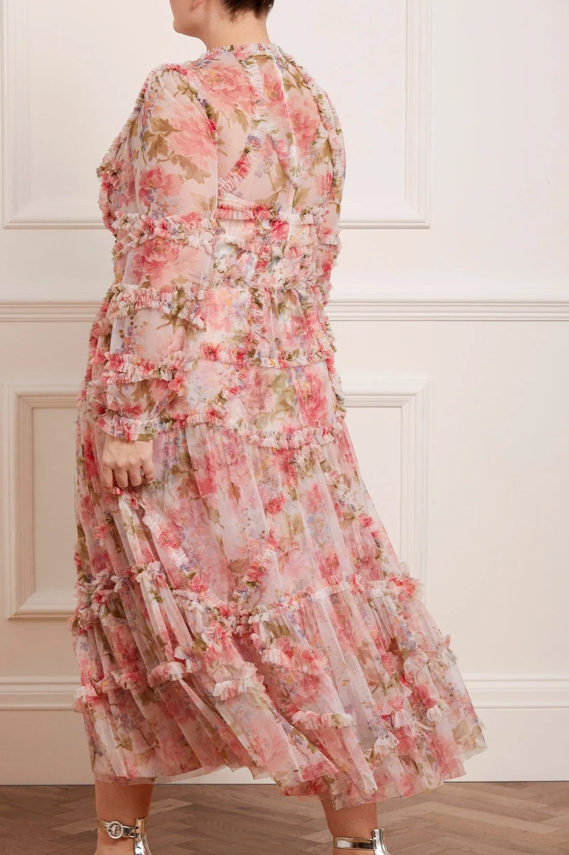 Summer Song Diamond Ruffle Ballerina Dress