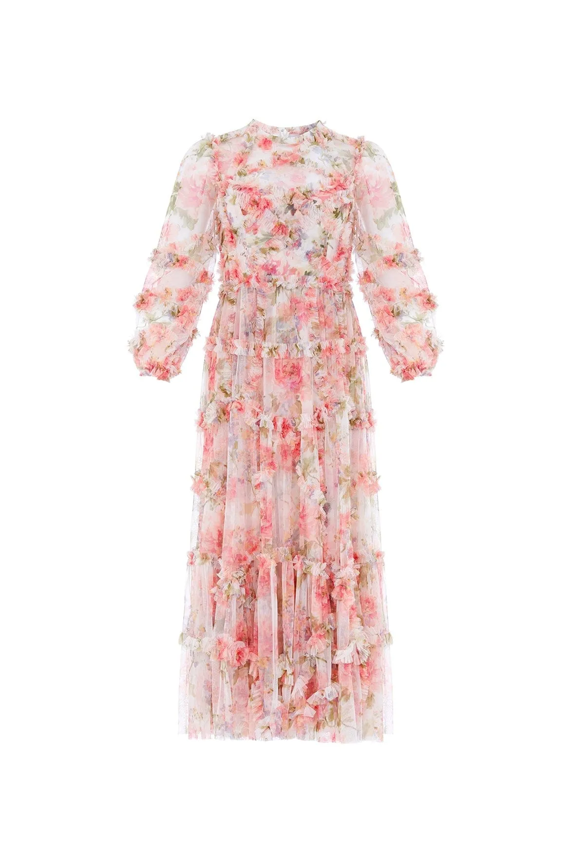 Summer Song Diamond Ruffle Ballerina Dress