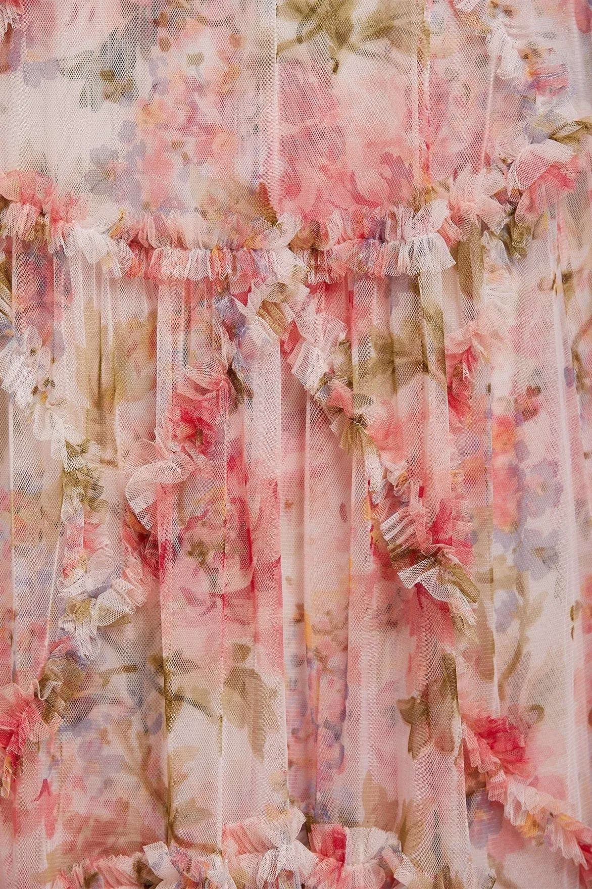 Summer Song Diamond Ruffle Ballerina Dress