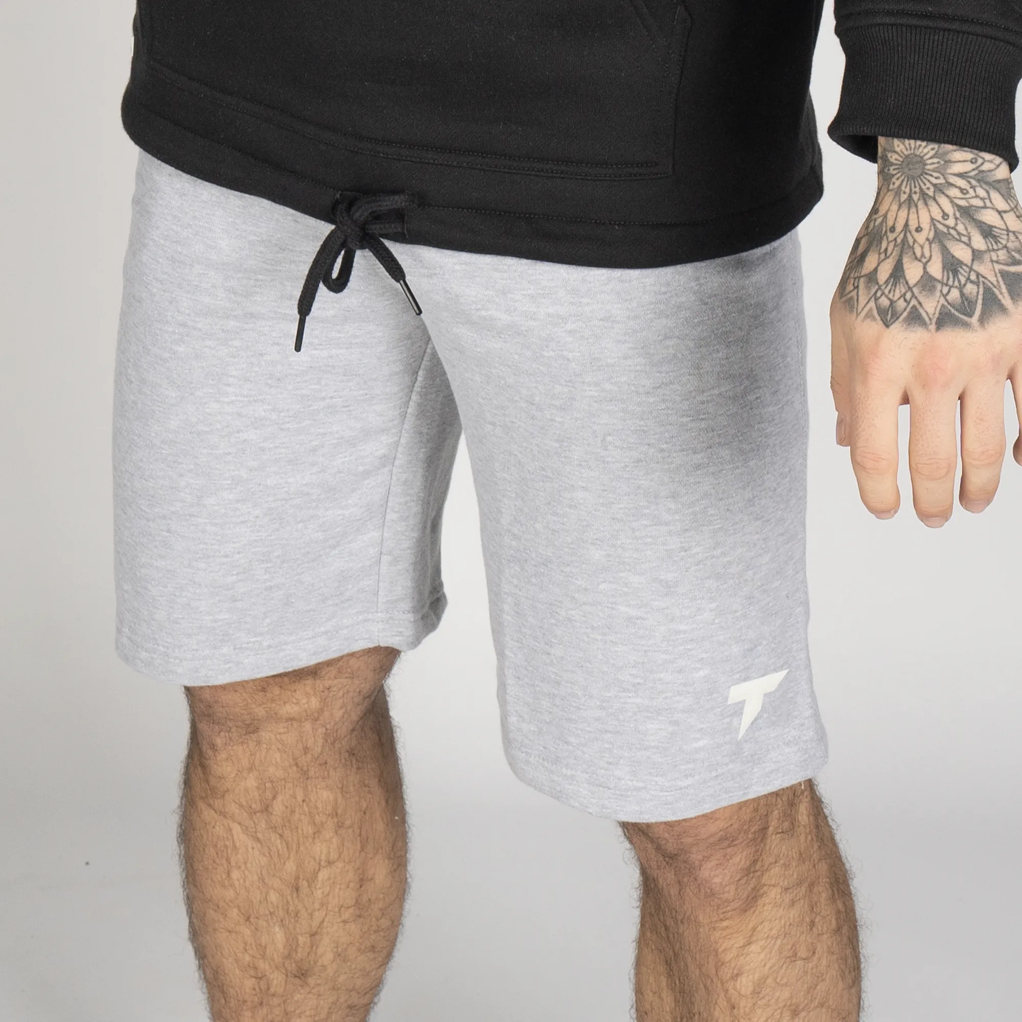 Terrace Grey Jersey Shorts