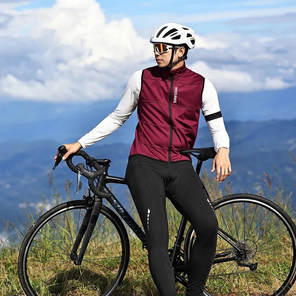 Windproof Winter Cycling Gilet for Men