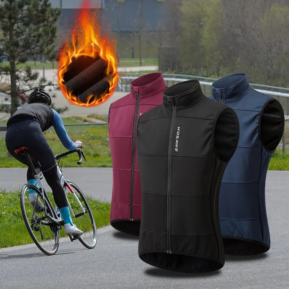 Windproof Winter Cycling Gilet for Men