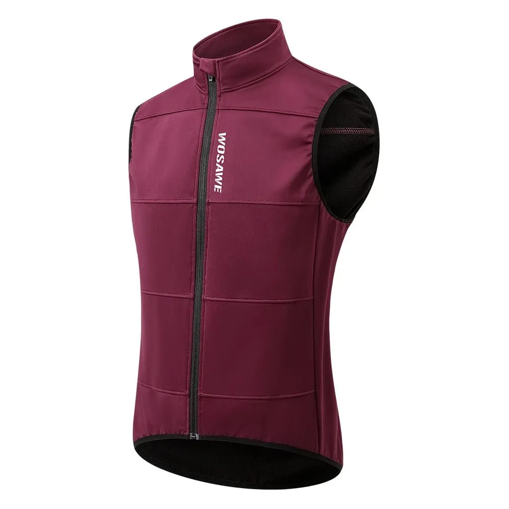 Windproof Winter Cycling Gilet for Men